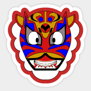 Tiger Kid - Face Sticker